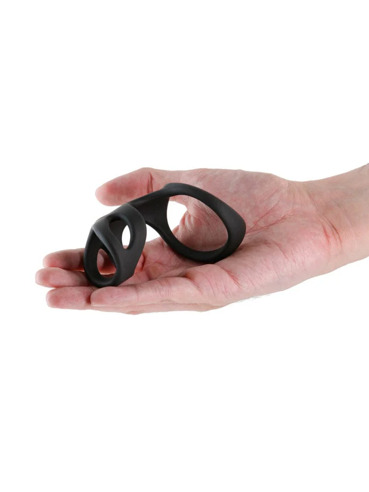 Renegade Booster Black Silicone Erection Enhancement Ring - Image 3