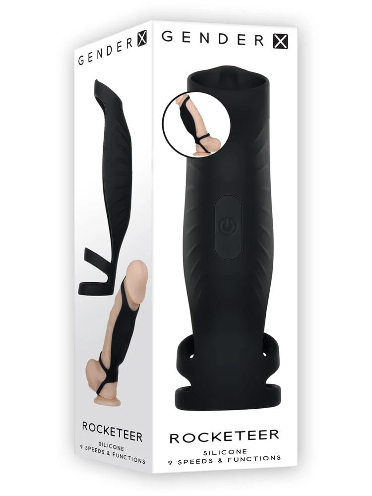 Rocketeer Triple Vibrating Cock Sheath - Image 3