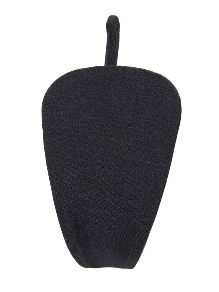 Sexy C String Installed With Vibe Pocket - Black - Image 2