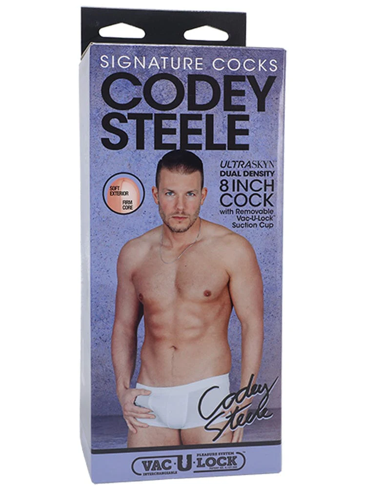 Signature Cocks Codey Steele 8 Inch Dual-Density Vac-U-Lock - Image 2
