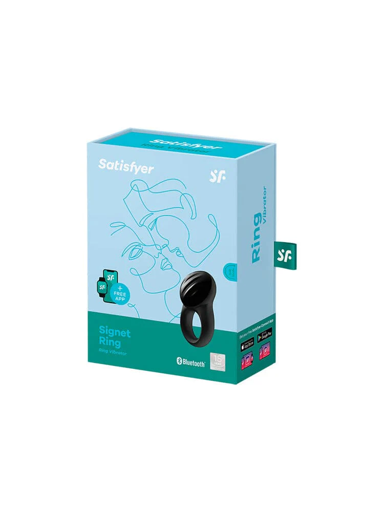 Signet Ring Connect App Penis Ring - Image 4