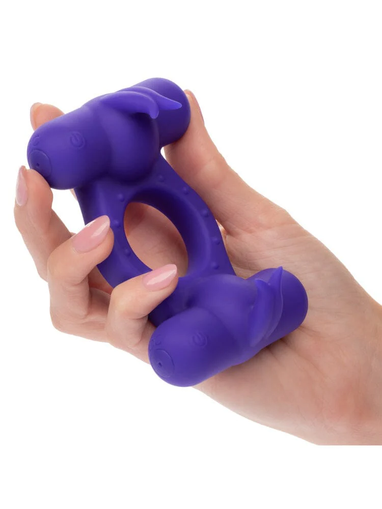 Silicone Rechargeable Triple Orgasm Ring - Image 3