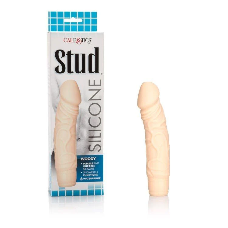 Silicone Stud Woody Realistic Vibrator - Image 2