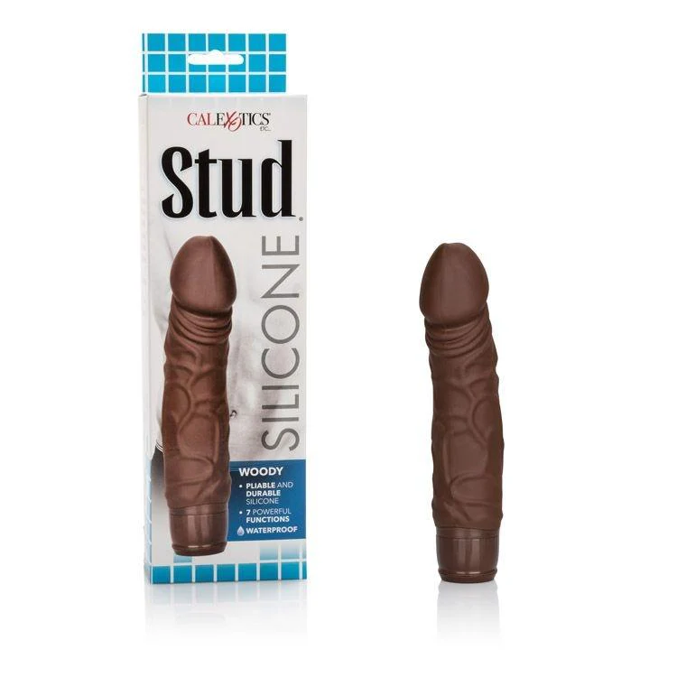 Silicone Stud Woody Realistic Vibrator - Image 4