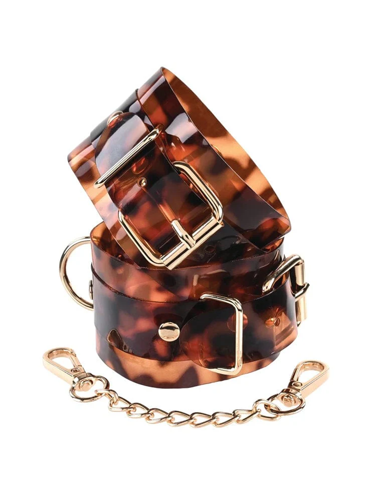 Amber Collection Tortoise Shell Handcuffs