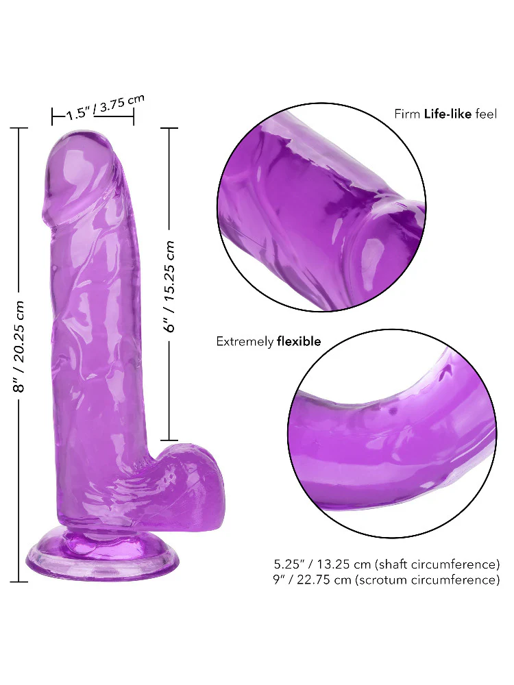 Size Queen Semi-Realistic Dildo - Image 5