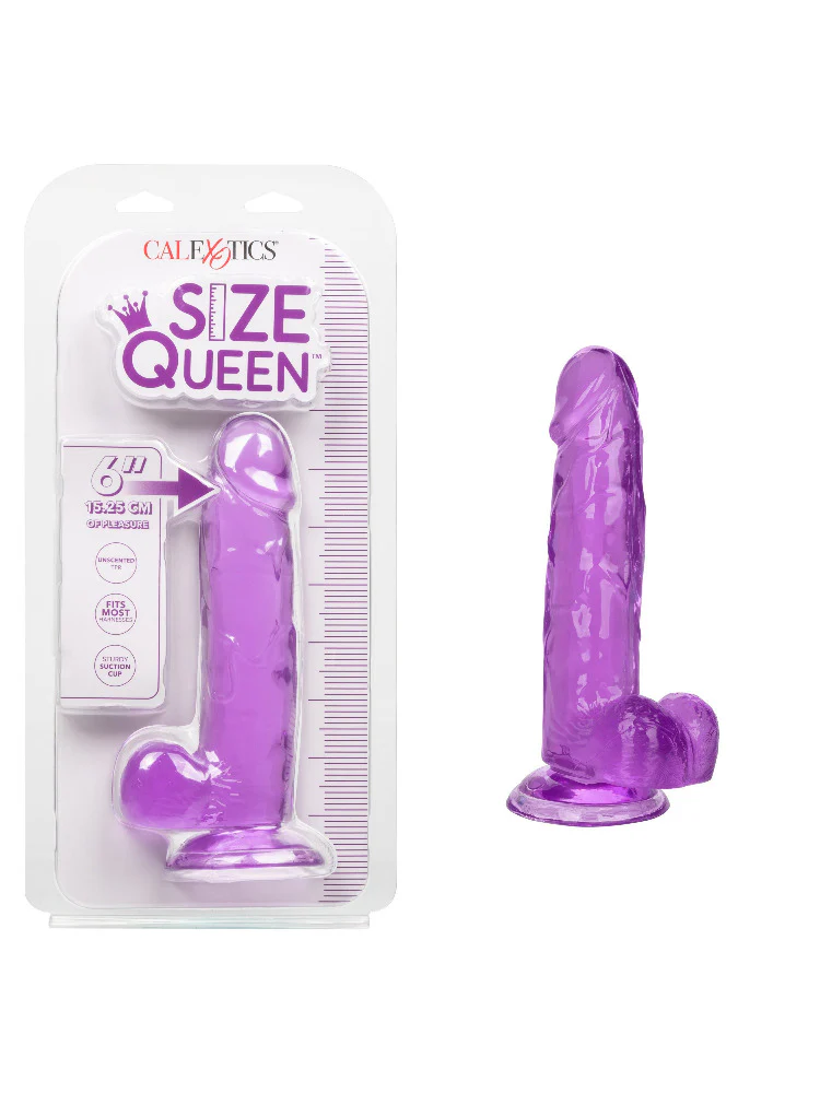 Size Queen Semi-Realistic Dildo - Image 6