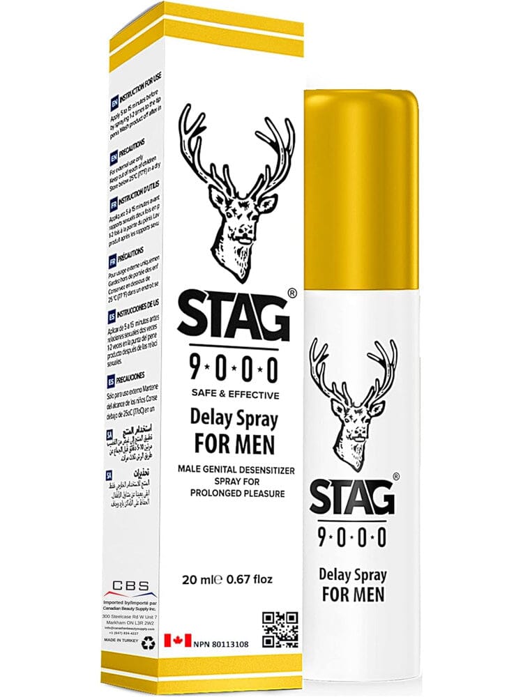 Stag 9000 Male Delay Spray 20ML - Image 2