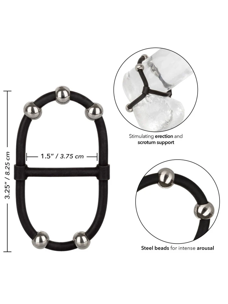 Stainless Steel Beaded Dual Maximizer - Image 2