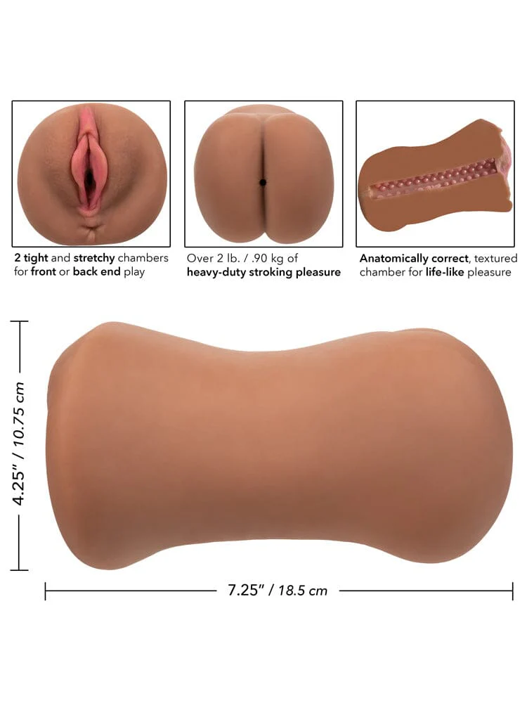 Stroke It Dual Entry Pocket Pussy & Ass - Image 10