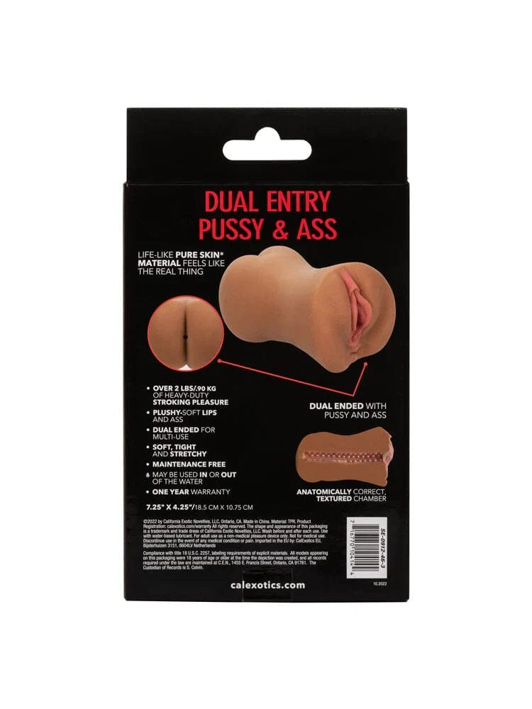 Stroke It Dual Entry Pocket Pussy & Ass - Image 12
