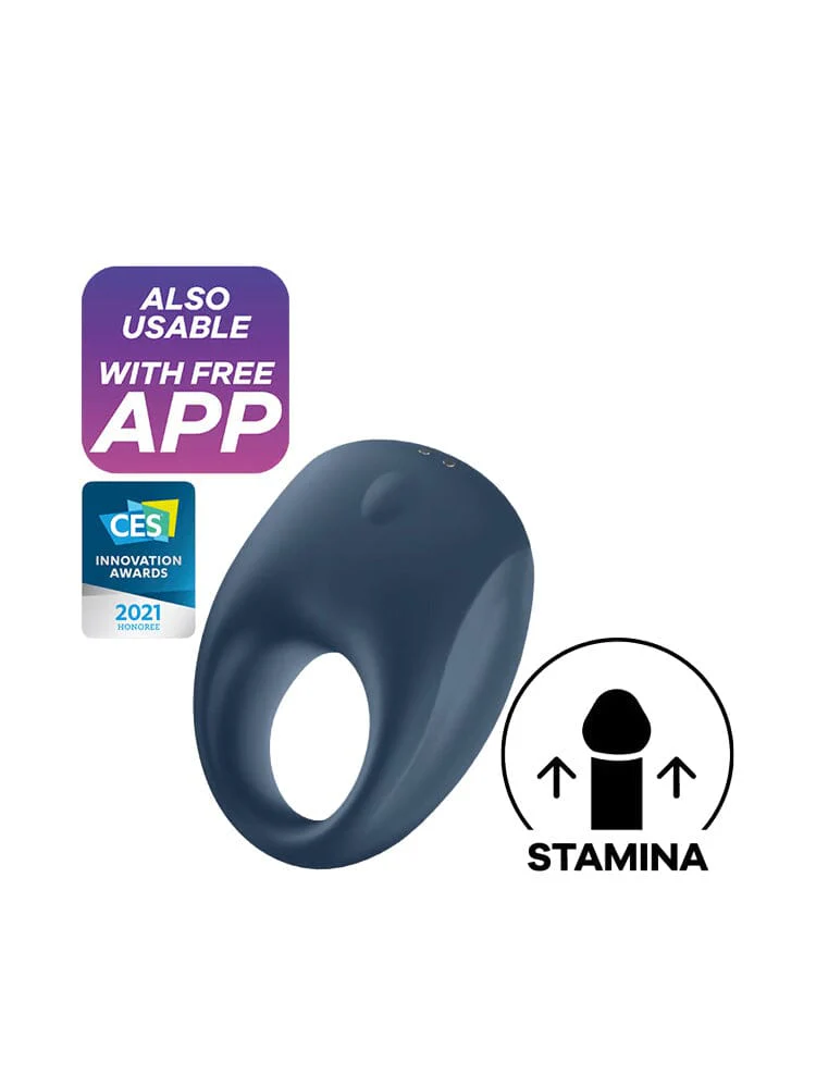 Strong One Connect App Silicone Penis Ring