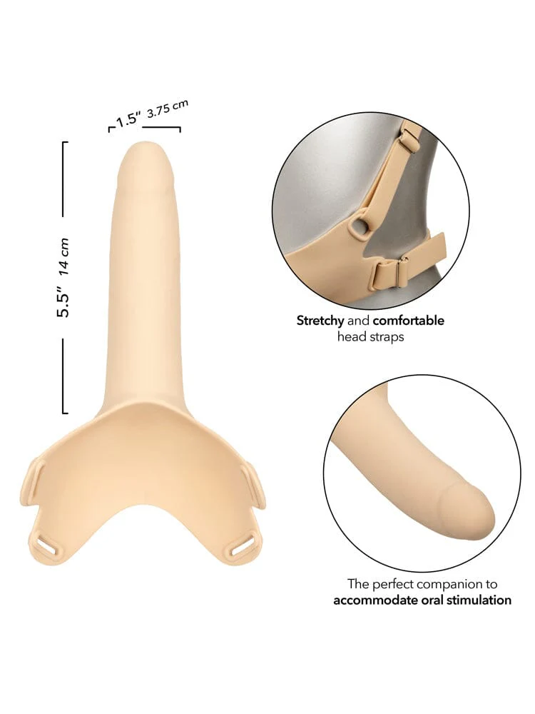 “The Original” Accommodator Ivory Silicone Dong - Image 3