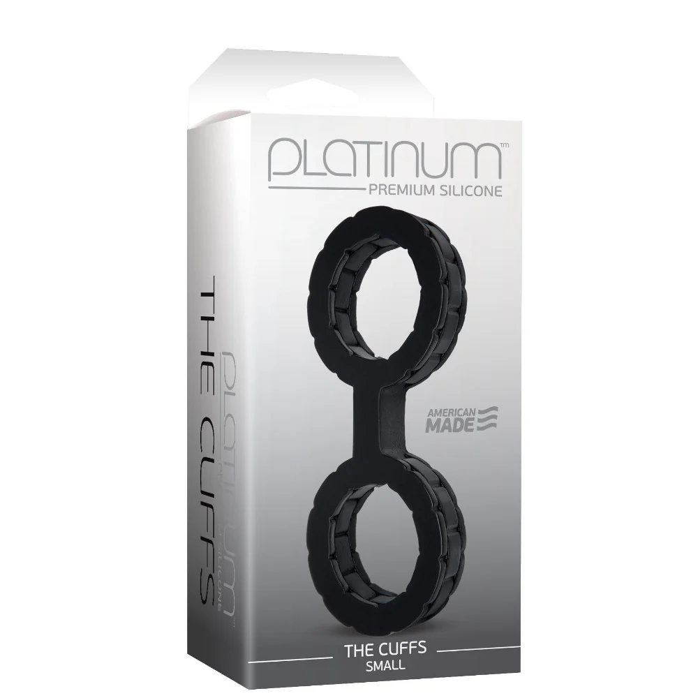 Platinum Premium Silicone Bondage Cuffs - Image 2