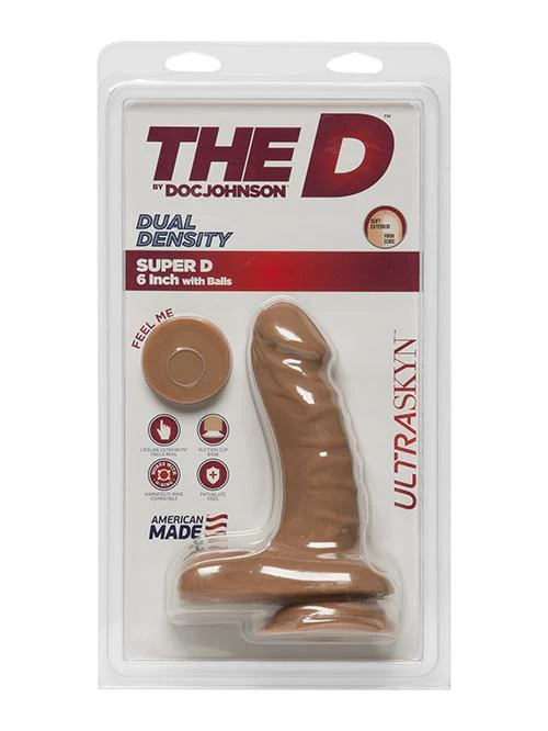 The D UltraSkyn Super D LifeLike Dildo - Image 4