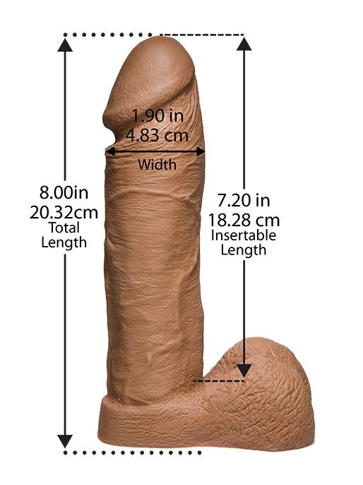 TruSkyn Tru Ride Platinum Silicone Dildo - Image 11