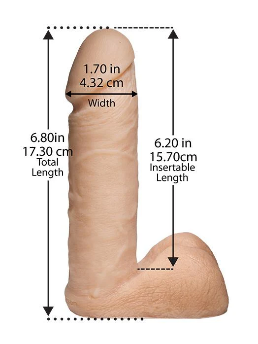 TruSkyn Tru Ride Platinum Silicone Dildo - Image 2