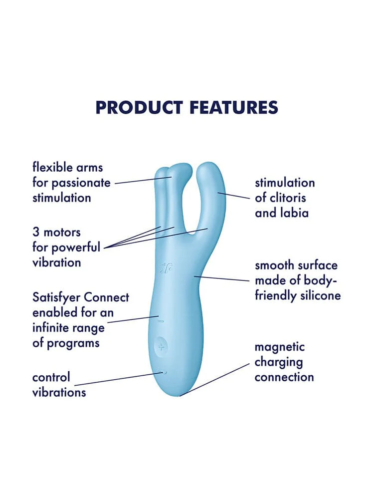 Threesome 4 Connect App Stimulator - Image 7