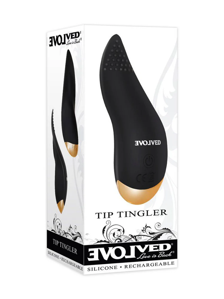 Tip Tingler Silicone Rechargeable Vibrator - Image 2