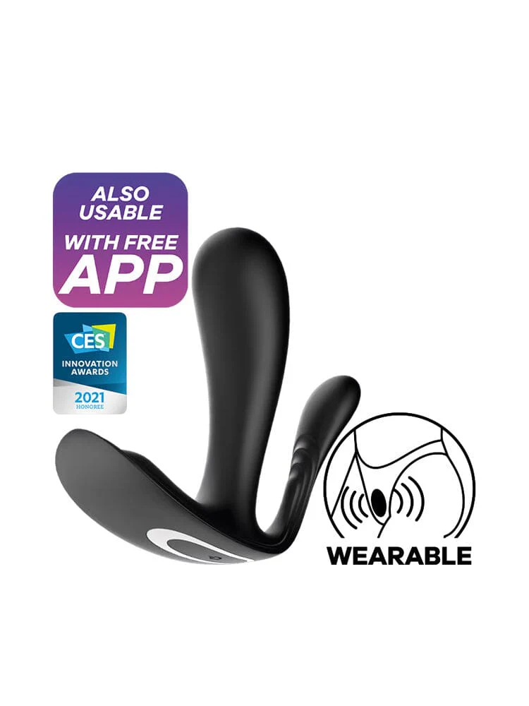 Top Secret + Connect App Wearable Vibrator