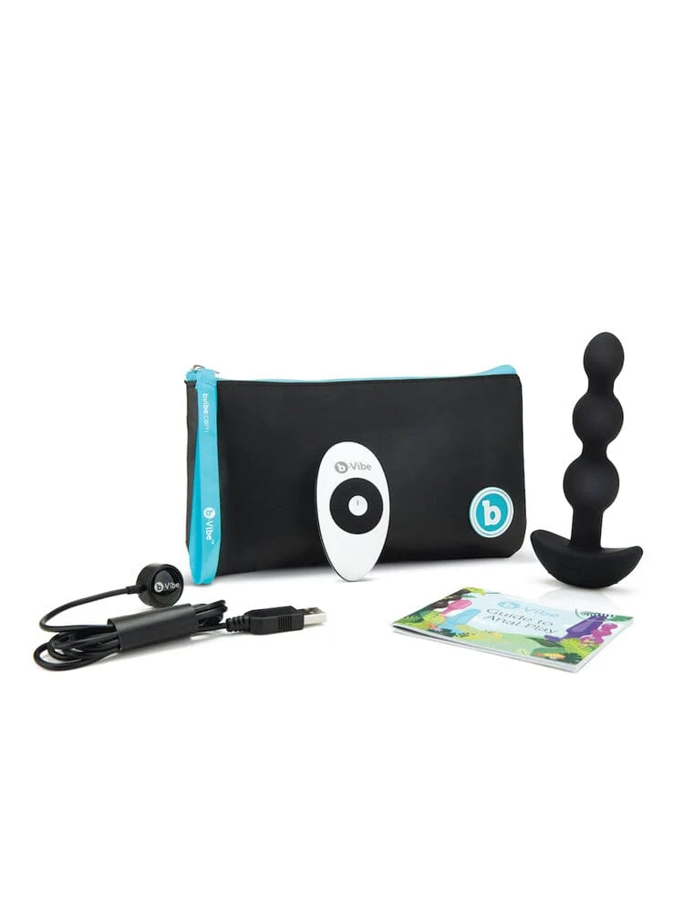 Triplet Vibrating Remote Beaded Anal Probe - Image 2