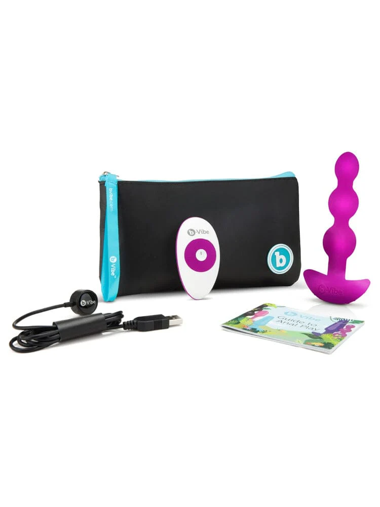 Triplet Vibrating Remote Beaded Anal Probe - Image 5