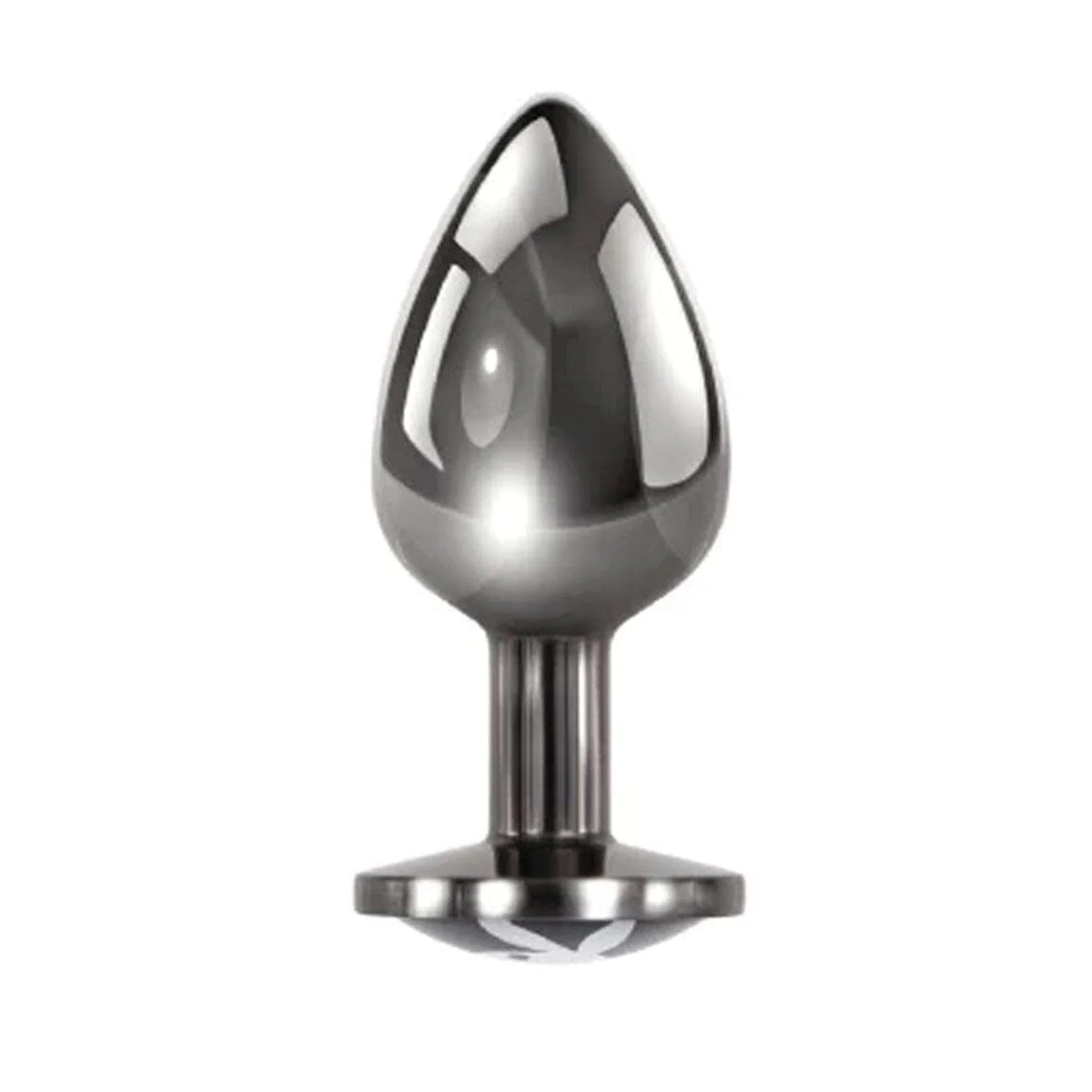 Tux Playboy Bunny Logo Metal Butt Plug - Image 3