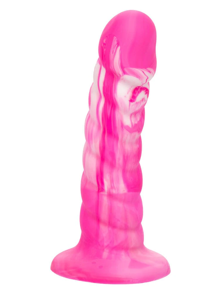 Twisted Love Twisted Ribbed Silicone Probe
