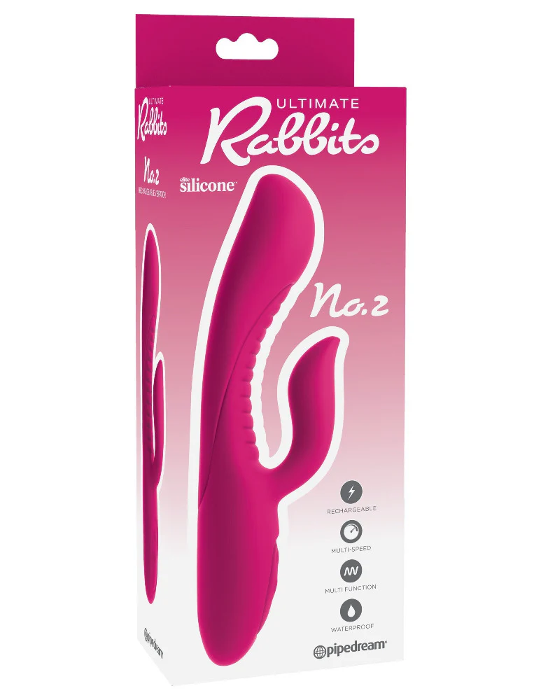 Ultimate Silicone Rabbits No. 2 Vibrator - Image 2