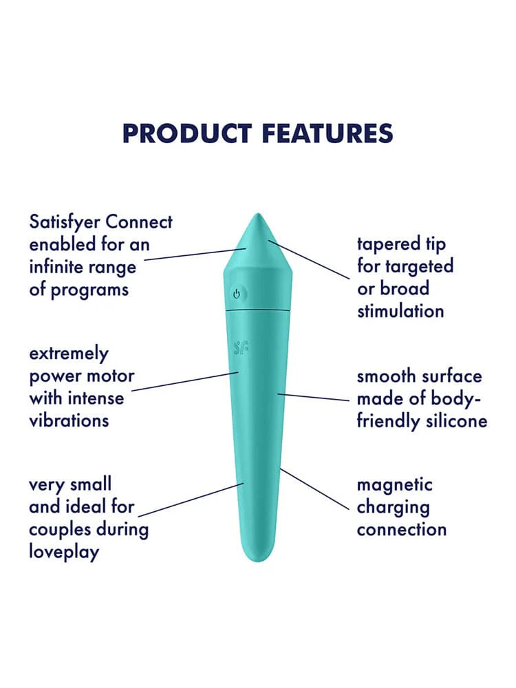 Ultra Power Bullet 8 Connect App Vibrator - Image 3
