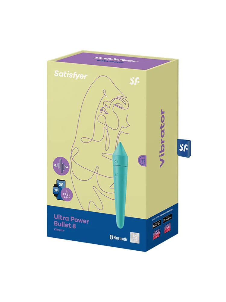 Ultra Power Bullet 8 Connect App Vibrator - Image 4