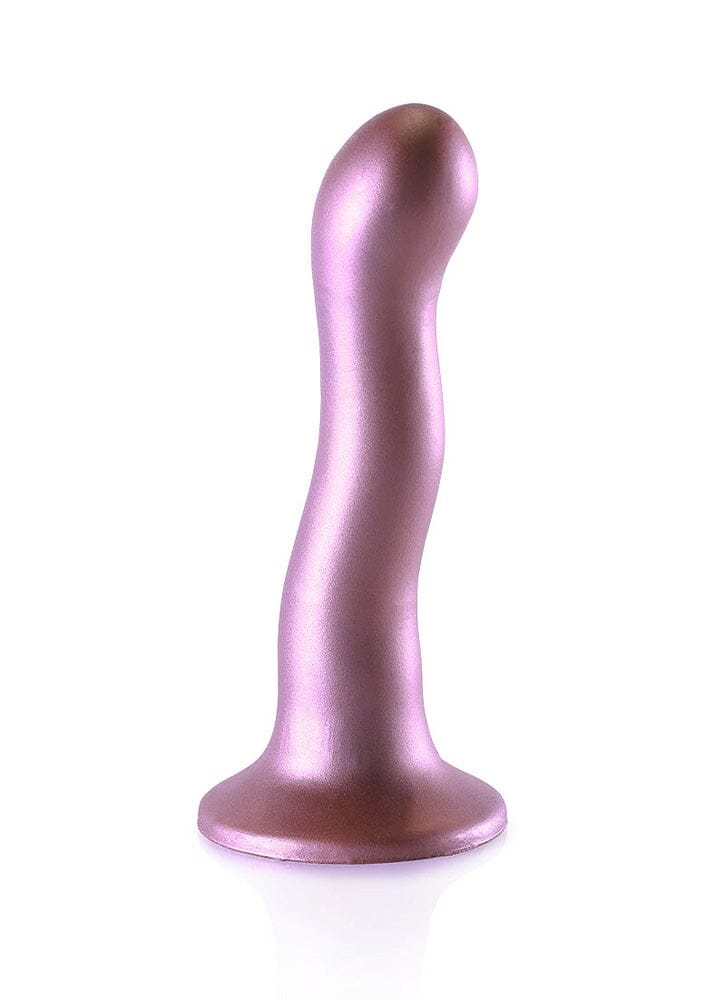 OUCH! Ultra Soft Curvy Waterproof Silicone G-Spot Dildo