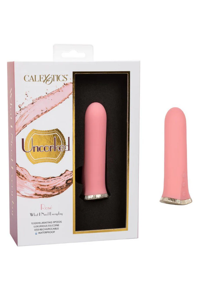 Uncorked: Rosé Rechargeable Mini Massager - Image 3