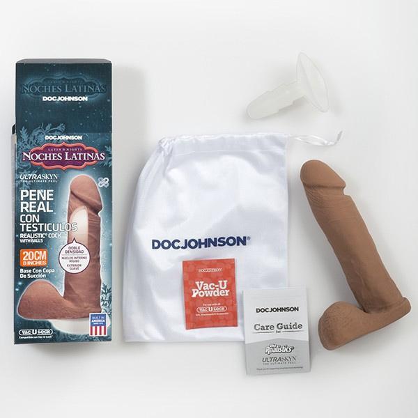 Noches Latinas Pene Real Dual Density Cock - Image 4