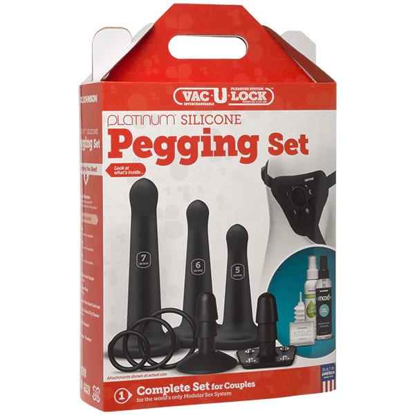 Vac-U-Lock Platinum Pegging Strap-On Set - Image 2