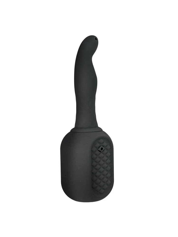 Vibrating Silicone Anal Douche - Image 3