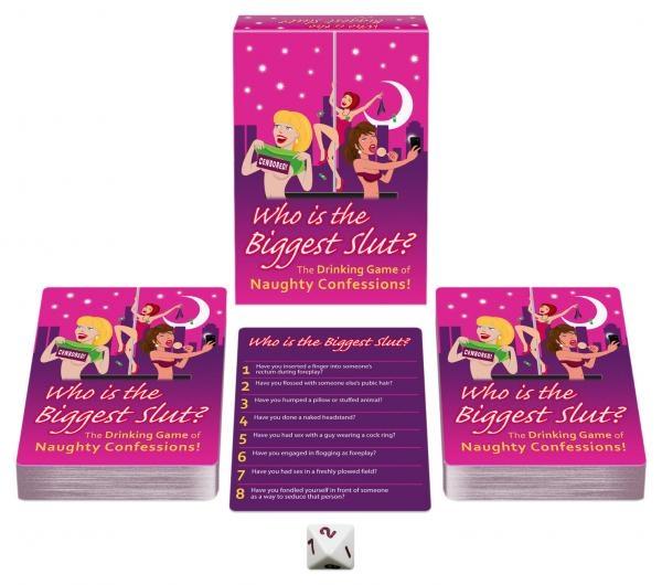 Who’s The Biggest Slut Adult Drinking Game