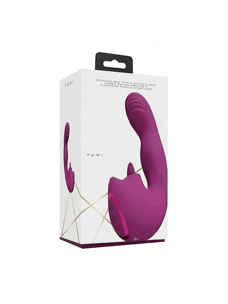 VIVE Yumi Triple Stimulation G-Spot Finger Motion Vibrator - Image 2
