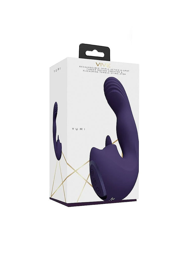 VIVE Yumi Triple Stimulation G-Spot Finger Motion Vibrator - Image 5
